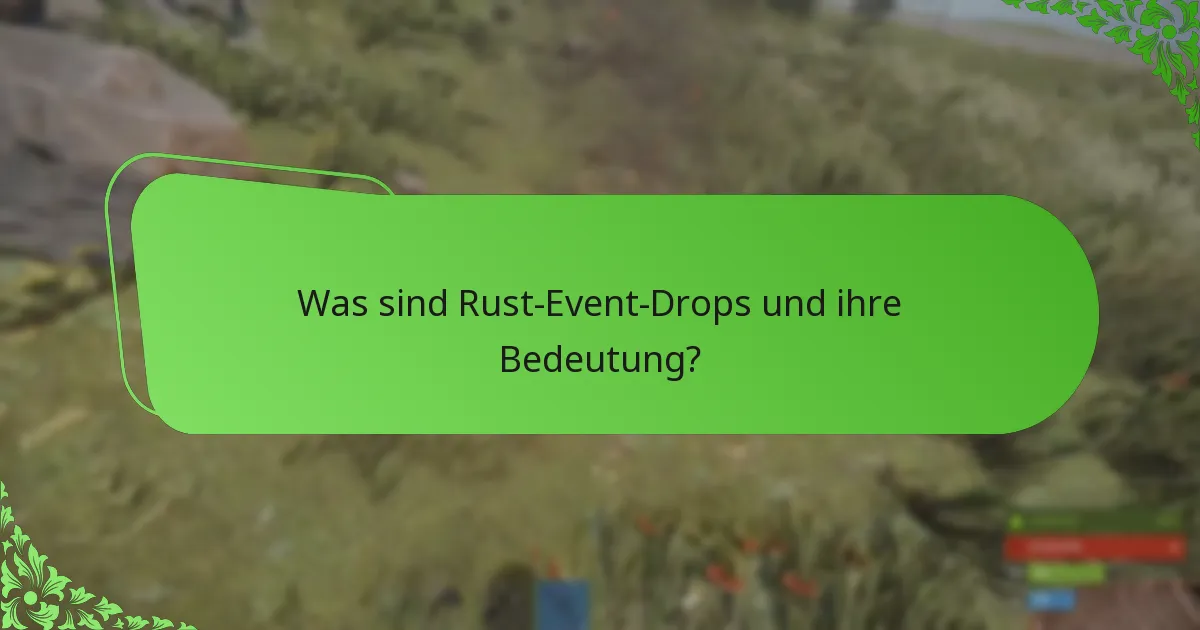 Welche Wohltätigkeitsinitiativen sind mit Rust-Events verbunden?