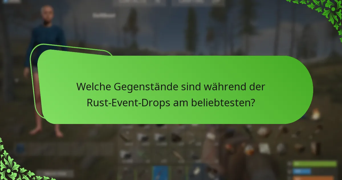Welche Wohltätigkeitskampagnen sind mit Rust-Event-Drops verbunden?